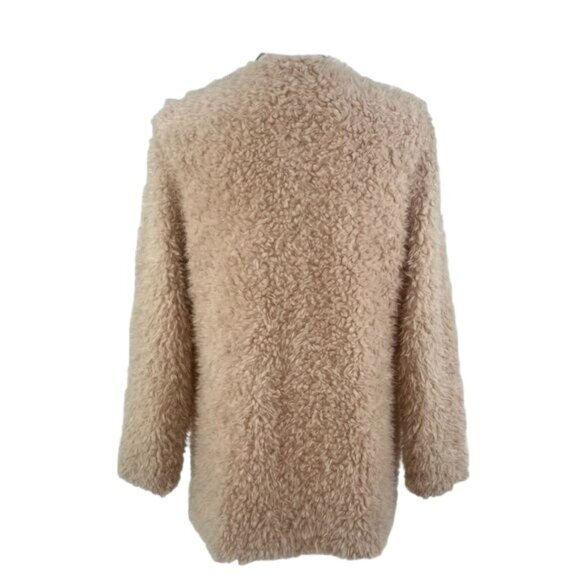Forever 21 Faux Fur Shearling Teddy Bear Coat - Picture 4 of 10